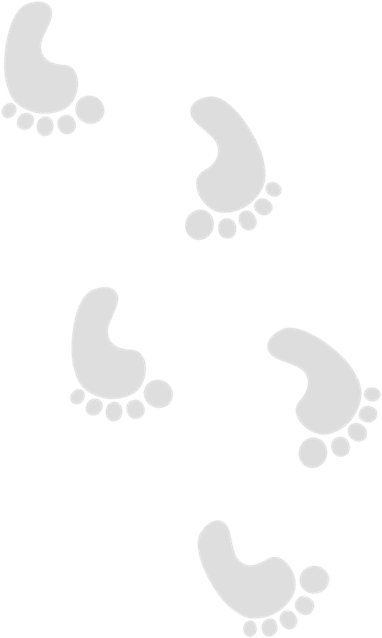 Baby Footprints - Squirrel (518x722), Png Download