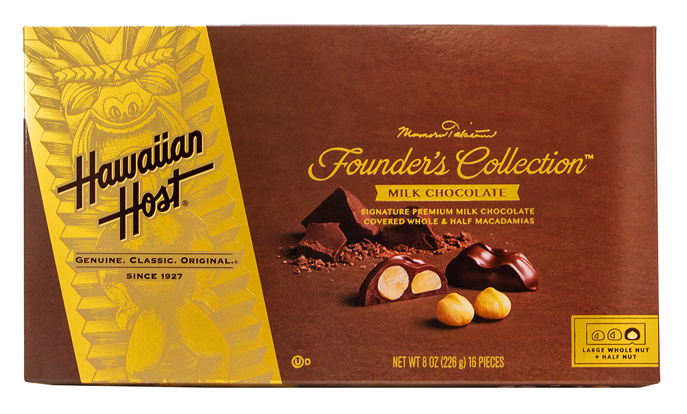 *hawaiian Host Chocolate Cov'd Macadamia Nuts 8 Oz - Hawaiian Host Chocolates Walmart (1000x602), Png Download