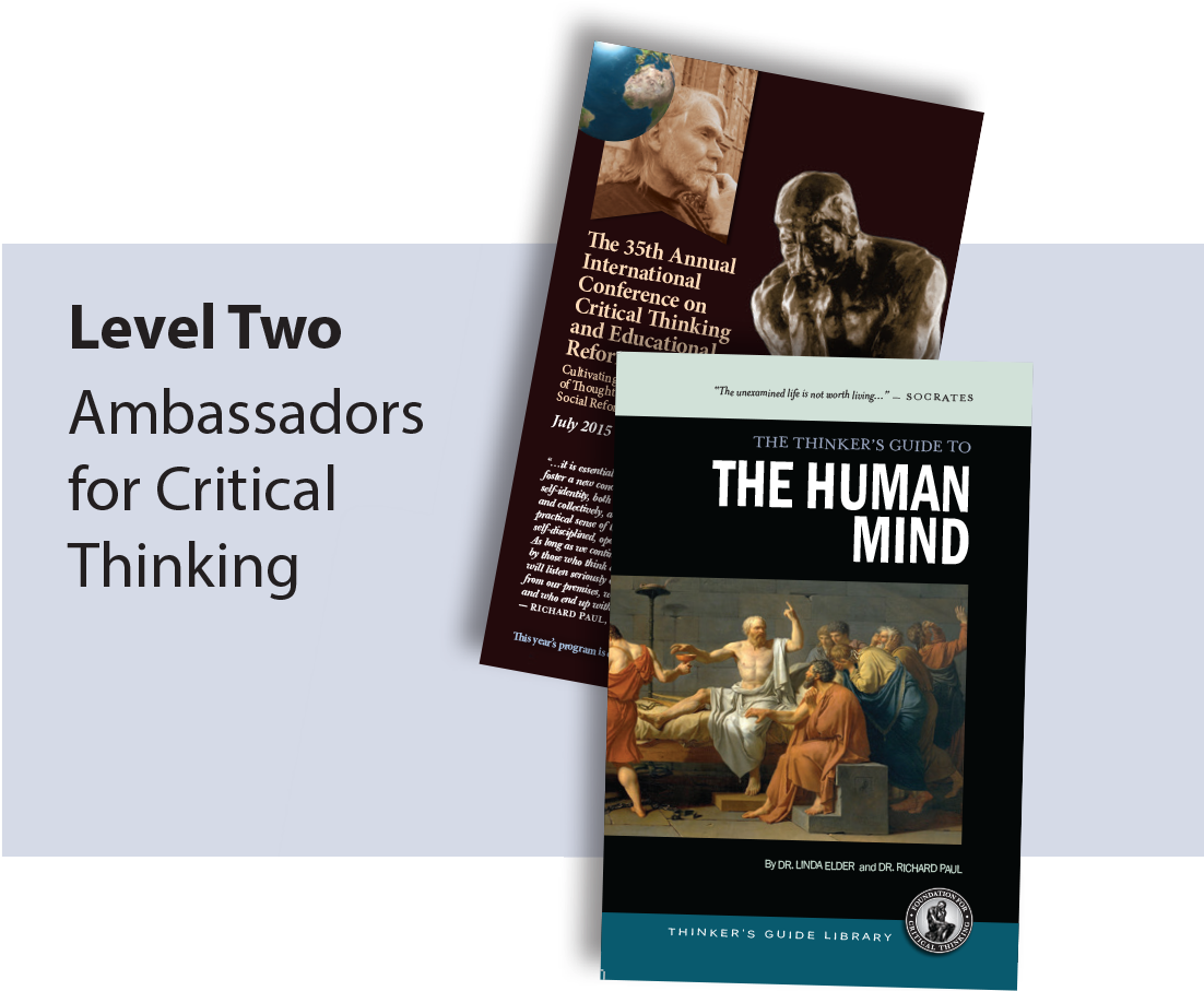 Level 2 Ambassadors For Critical Thinking - Flyer (1134x906), Png Download