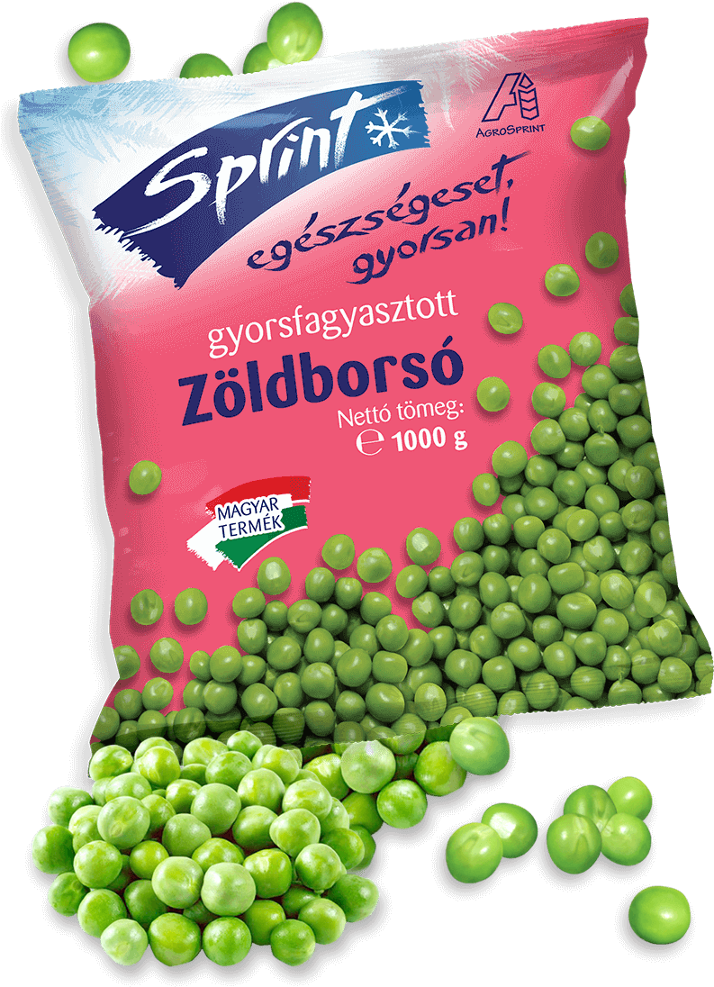 Agrosprint Gyorsfagyasztott Sprint Zöldség Terméke - Snap Pea (800x1143), Png Download