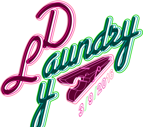 Laundry Day 2016 - Calligraphy (907x424), Png Download