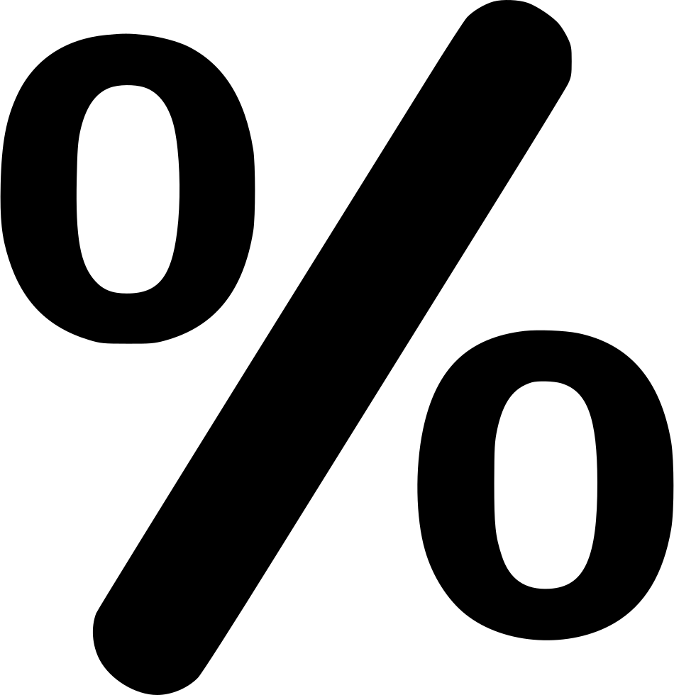 Percent Png (950x980), Png Download
