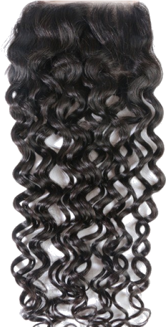 Water Wave Closure - Lace Wig (480x644), Png Download