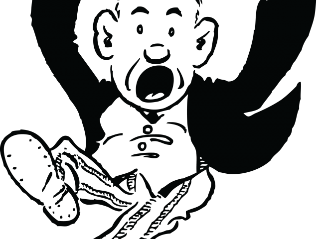 Drawn Anger Angry Person - Angry Man Clipart (640x480), Png Download