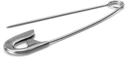 Safety Pin Download Transparent Png Image - Earrings (600x600), Png Download