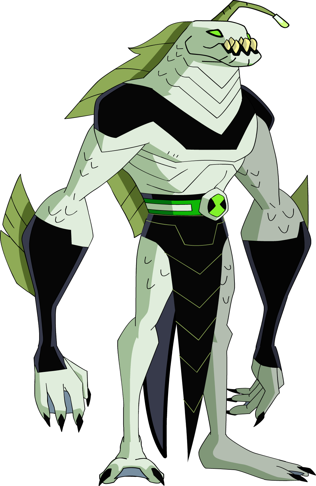 Ben 10 Ripjaws (1066x1640), Png Download
