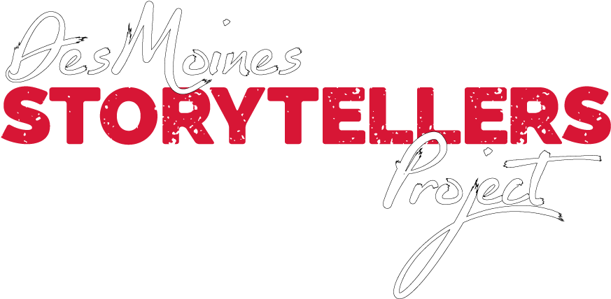 Des Moines Storytellers Project - Cj Hire (876x434), Png Download