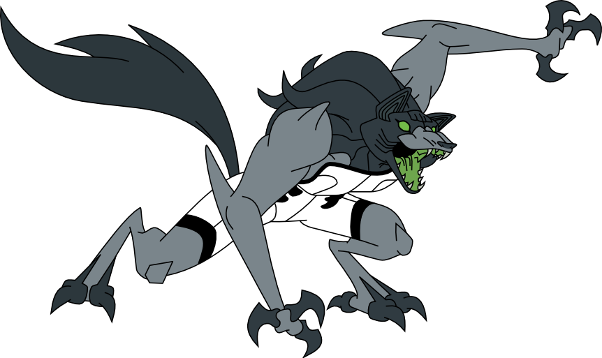 Ben 10 Ultimate Alien Benwolf (862x513), Png Download