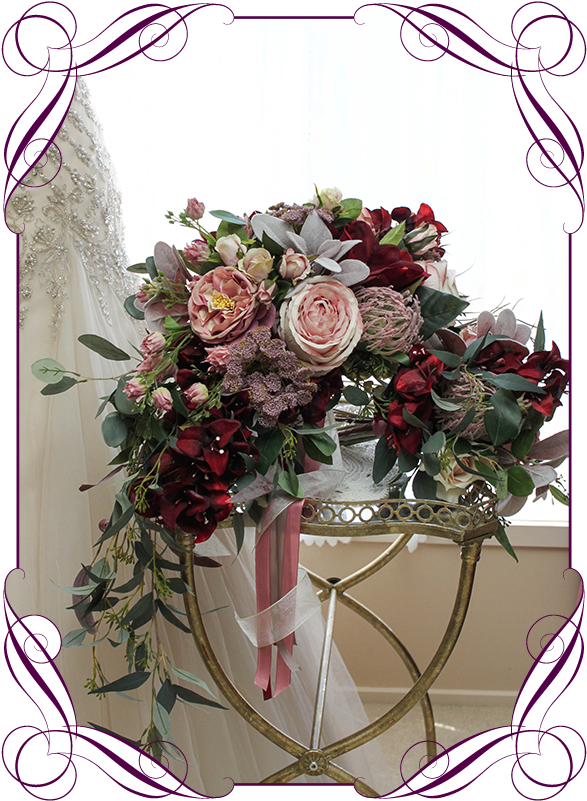 Agatha Package Flowers For Ever After Artificial Wedding - Native Floral Table Xmas Decoration (608x822), Png Download