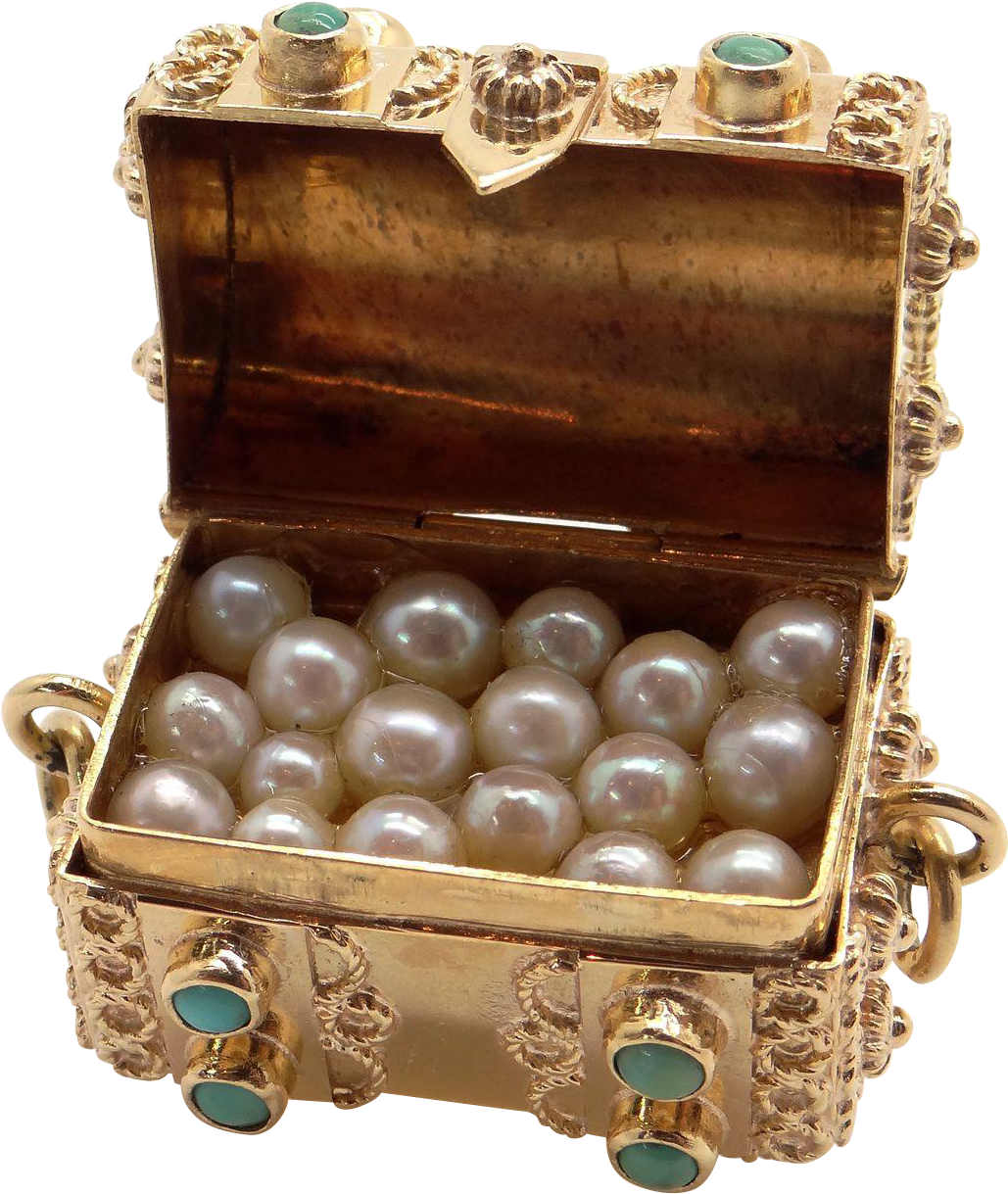 1218 X 1218 2 - Pearl Treasure Chest (1218x1218), Png Download