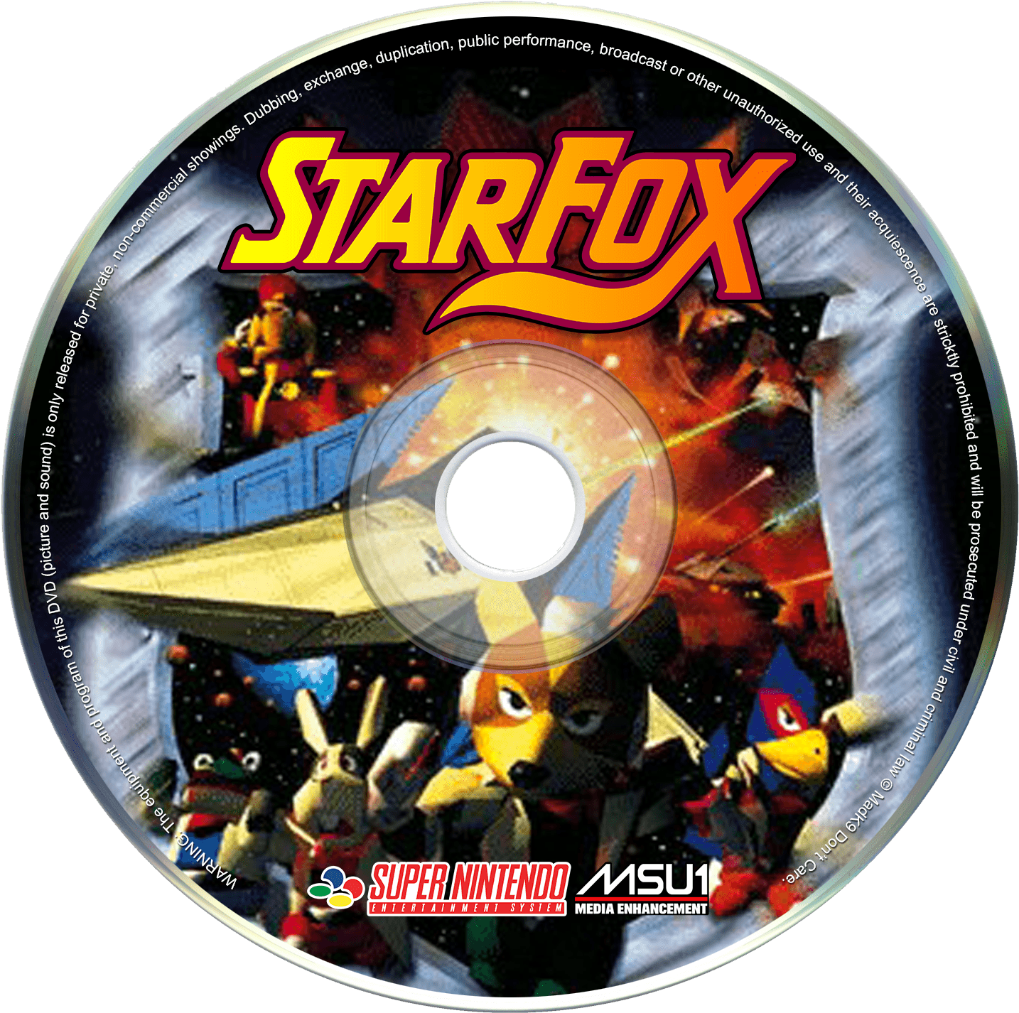 Disc Starfox - Thumb - - Star Fox 64 Japanese Box Art (1686x1686), Png Download