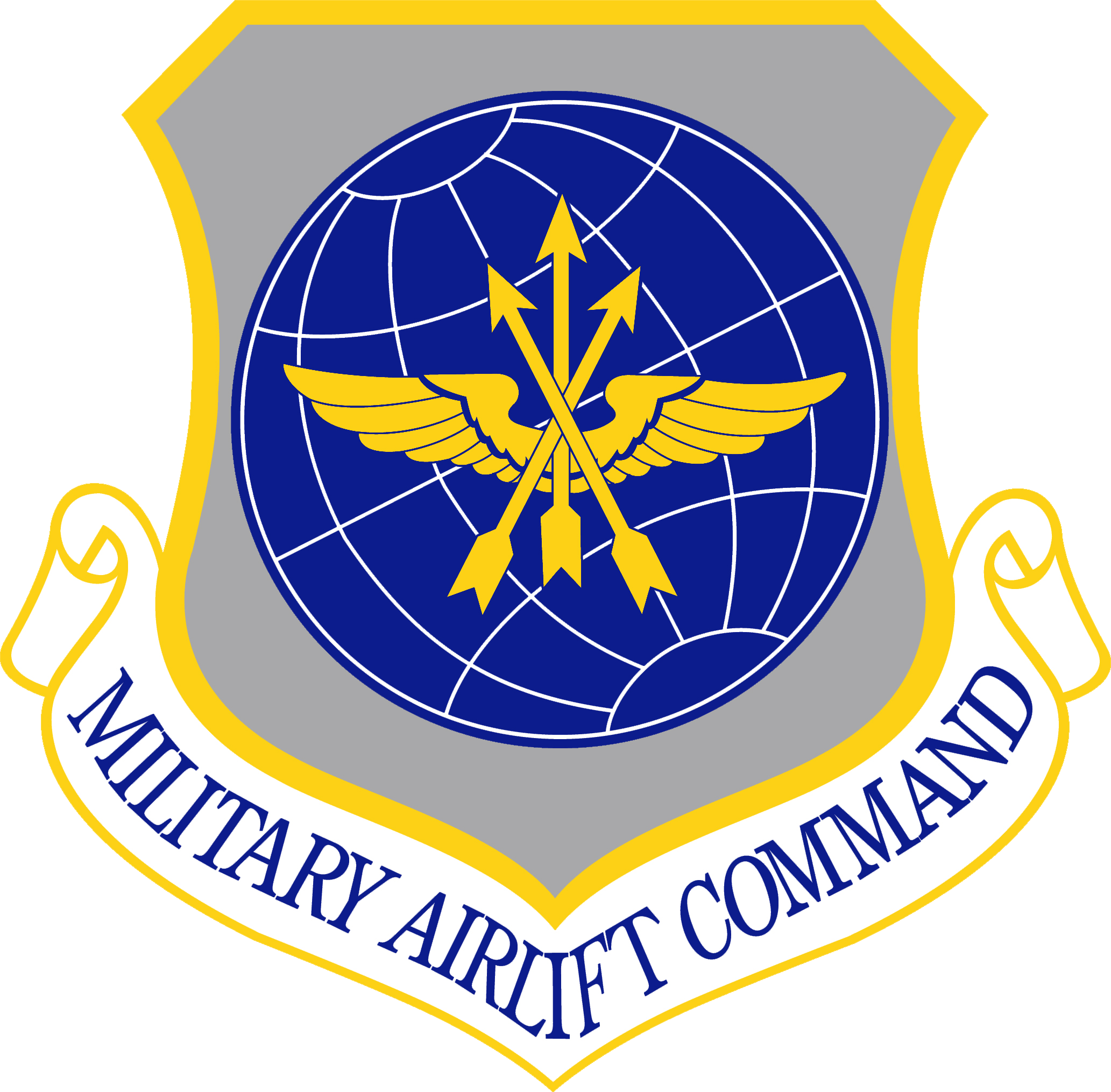 Military Airlift Command - 24th Air Force Logo (2065x2030), Png Download