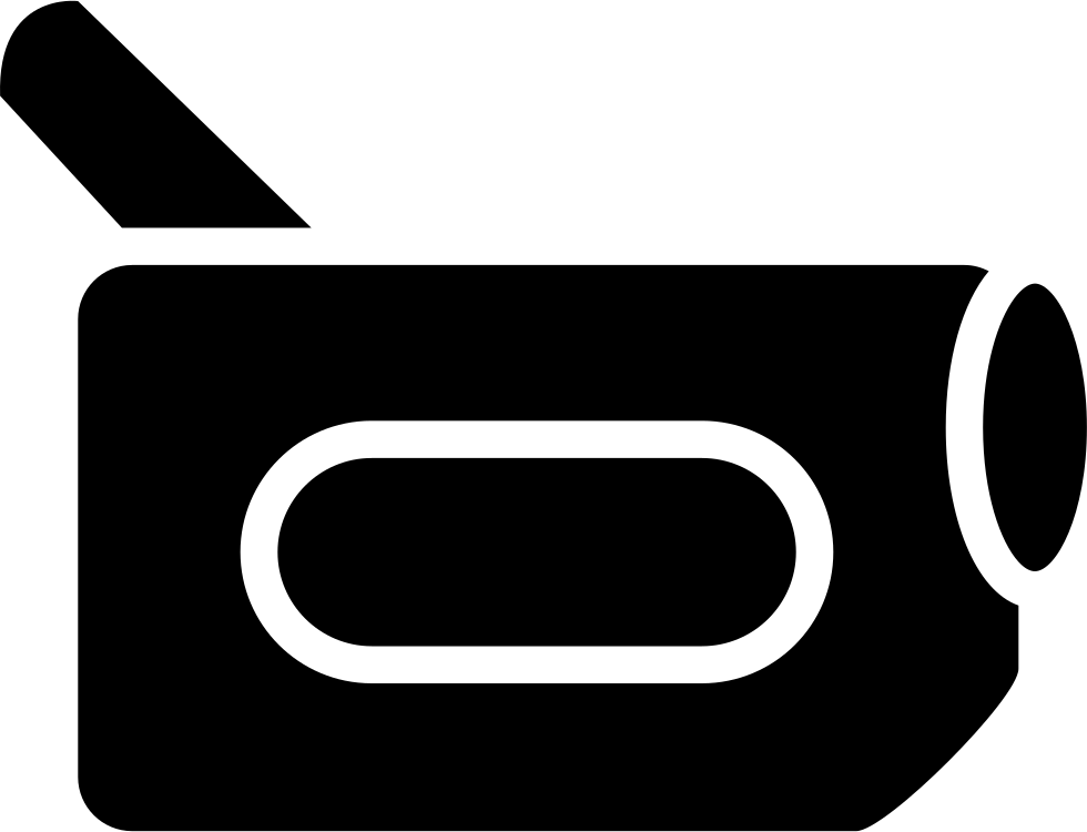 Png File Svg - Camara De Video Silueta Png (980x750), Png Download