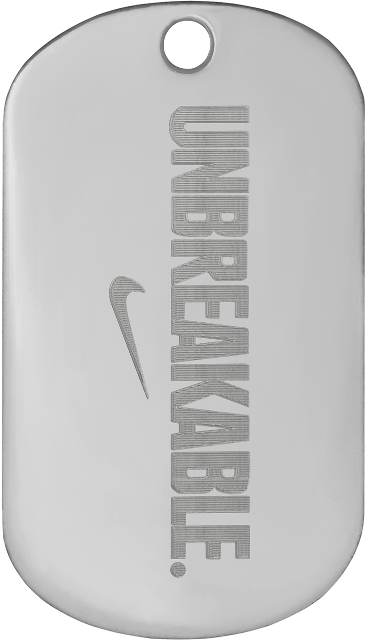 Unbreakable Nickel Plated Nike Diamond Engraved Custom - Mobile Phone Case (1280x1280), Png Download