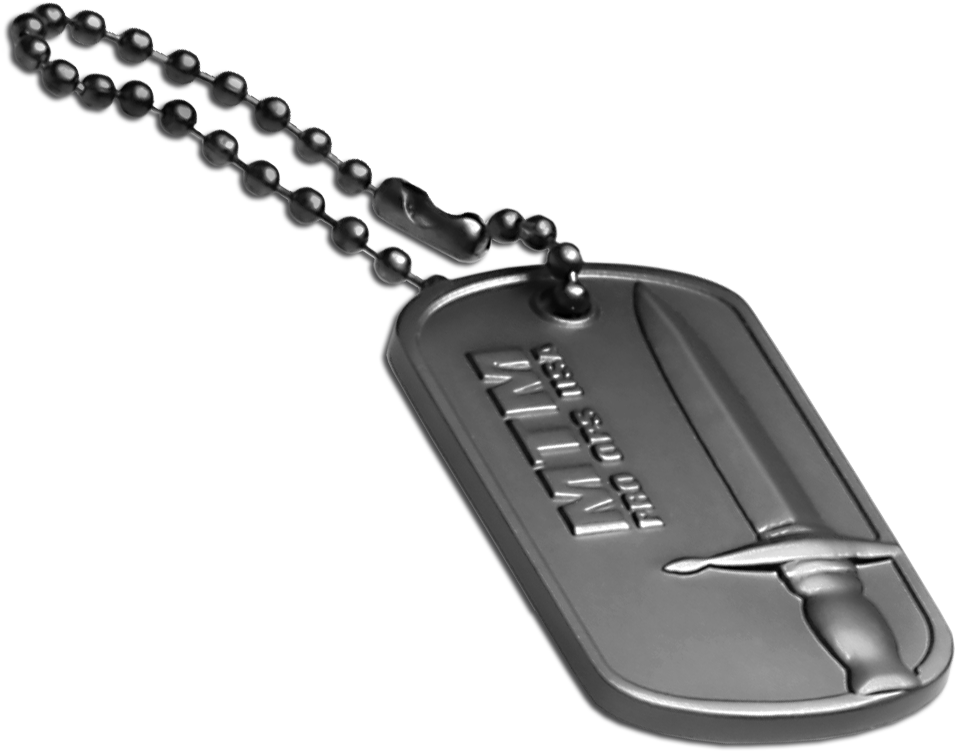 Mtm Special Ops Dog Tags - Leather (3194x2574), Png Download