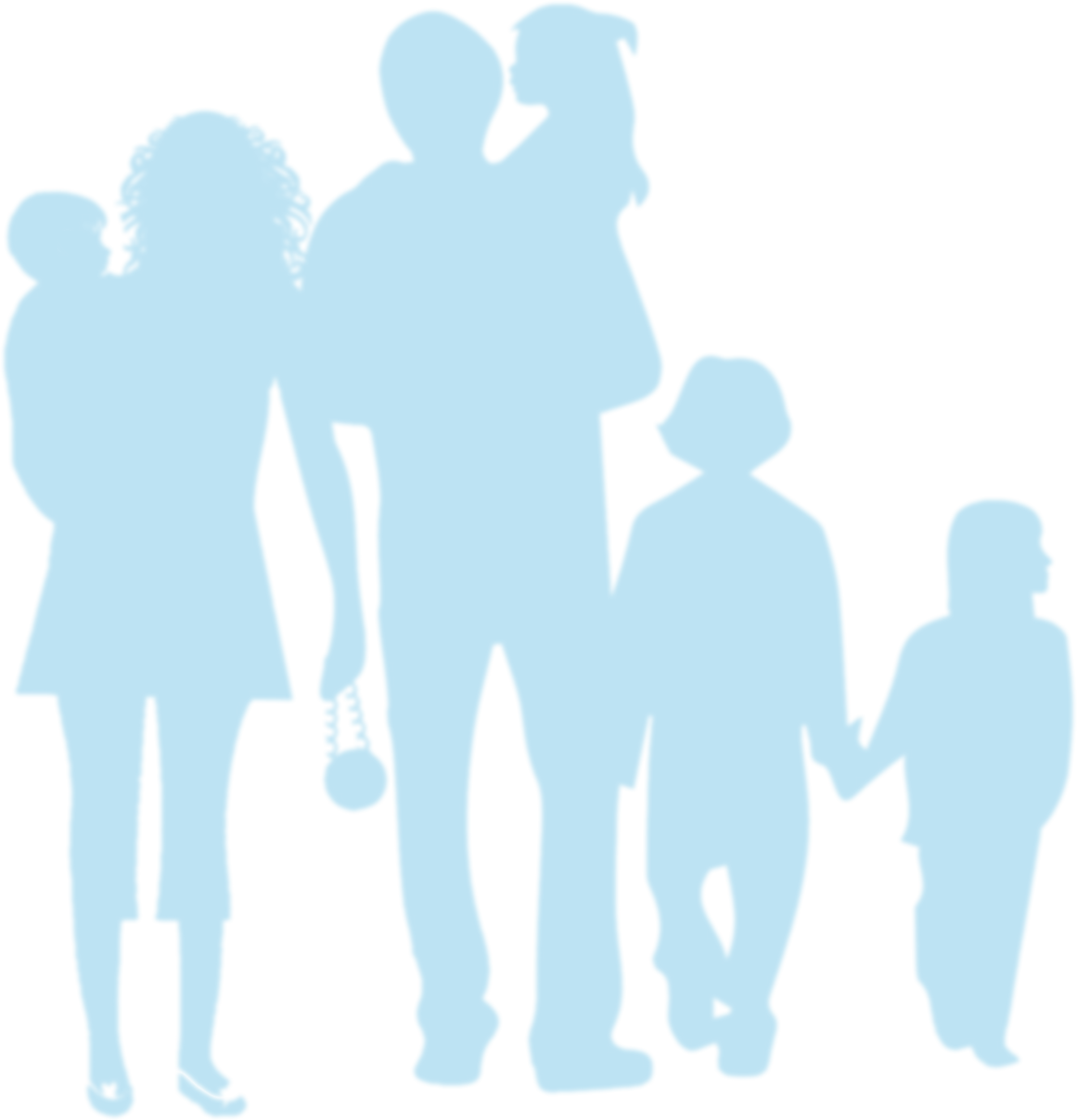 Asesoramiento Personal - Family Reunion Silhouette Png (1161x1207), Png Download