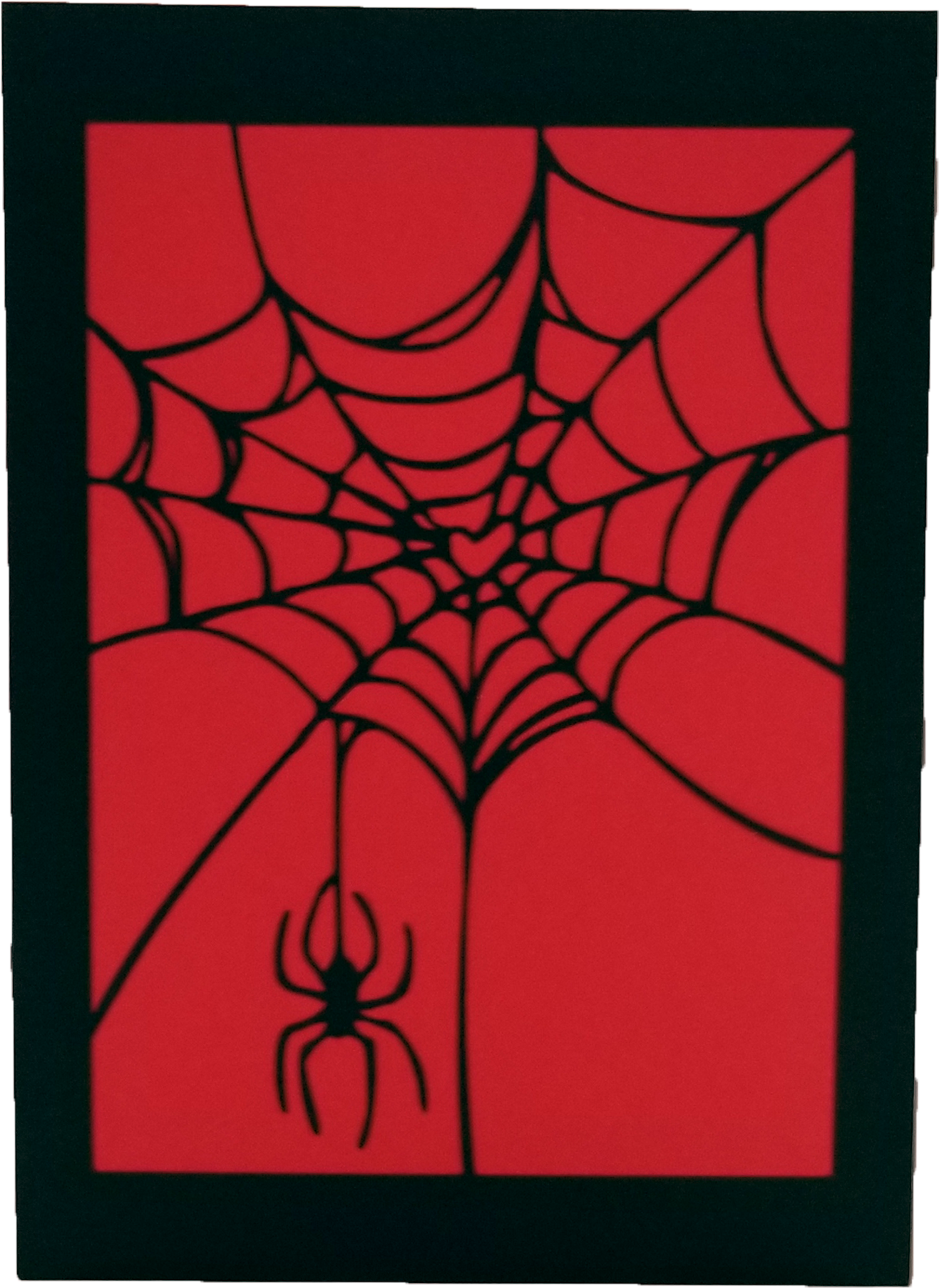 Valentine's Day Spider - Hand Tattoo Spider Web Png (2000x2000), Png Download