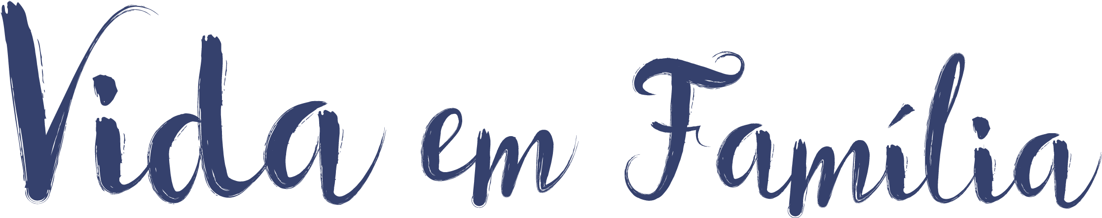 Vida Em Família -marca - Calligraphy (2398x582), Png Download