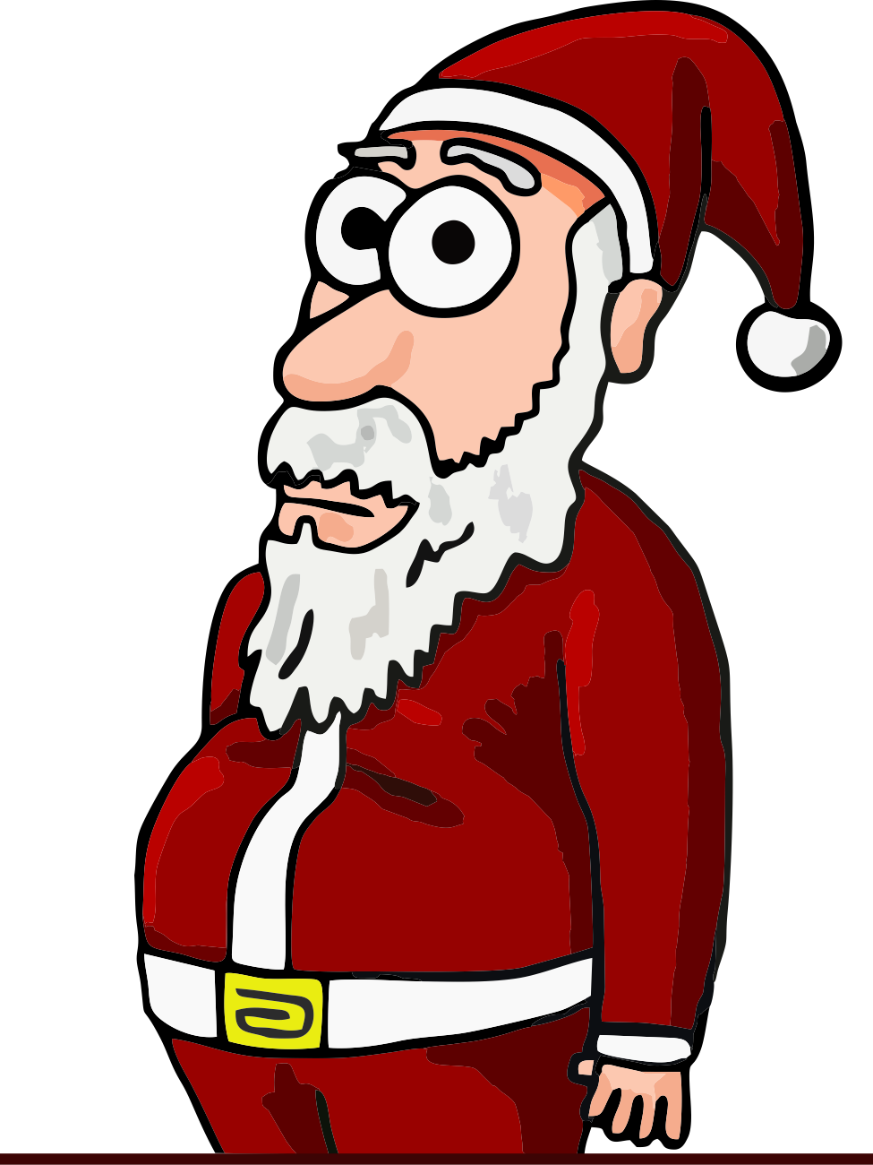 Este Gordo Panzón Y Barbón Es Quizás El Personaje Que (975x1300), Png Download