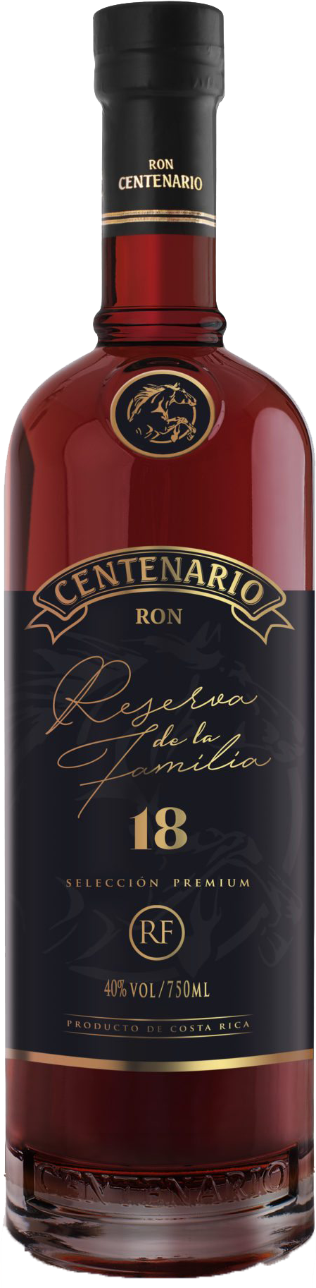 Centenario 18 Reserva De La Familia - Blended Whiskey (964x1840), Png Download