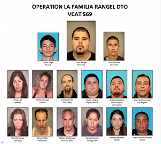 15 Arrested In $10,000,000 “operation La Familia” Drug - Sinaloa Cartel Ventura County (800x500), Png Download