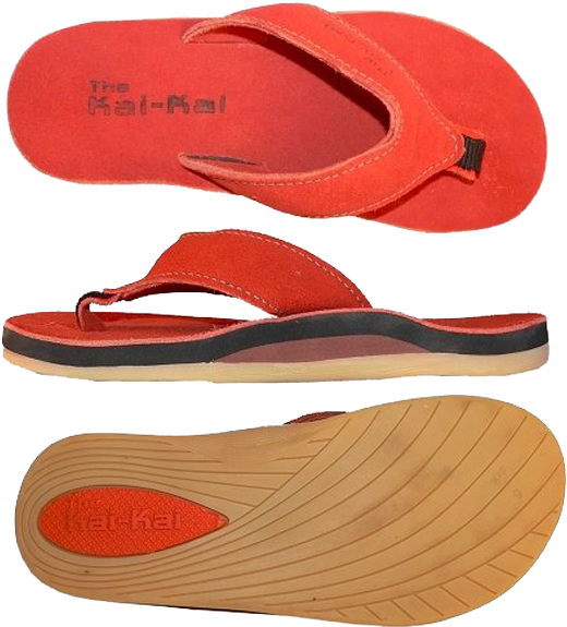 Kai-kai Sandals - Red - Flip-flops (960x623), Png Download