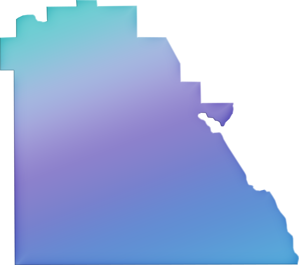 Polk "abstract" Style - Polk County Shape (1024x907), Png Download