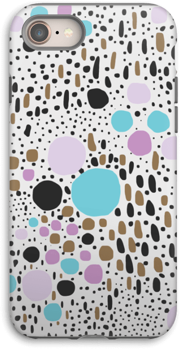 Pastel Confetti Case Iphone 8 Tough - Mobile Phone Case (497x800), Png Download