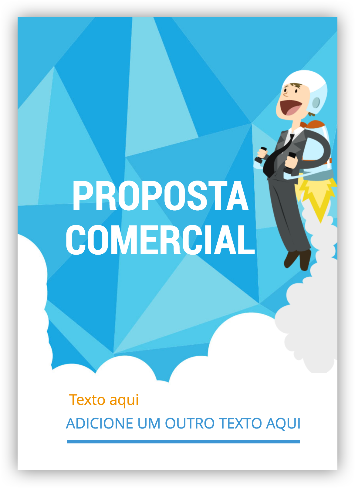 Modelo De Proposta Comercial - Cartoon (1170x1608), Png Download