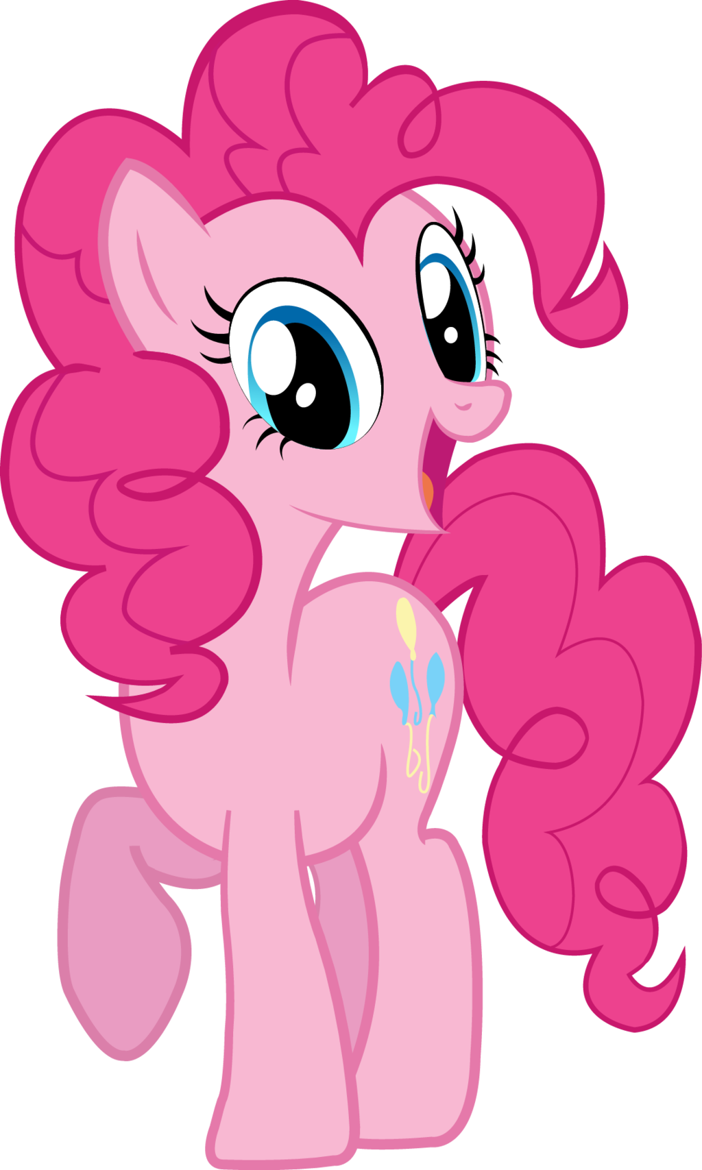 My Little Pony Clipart Pinky Pie - Gambar My Little Pony Pinkie Pie (1024x1707), Png Download