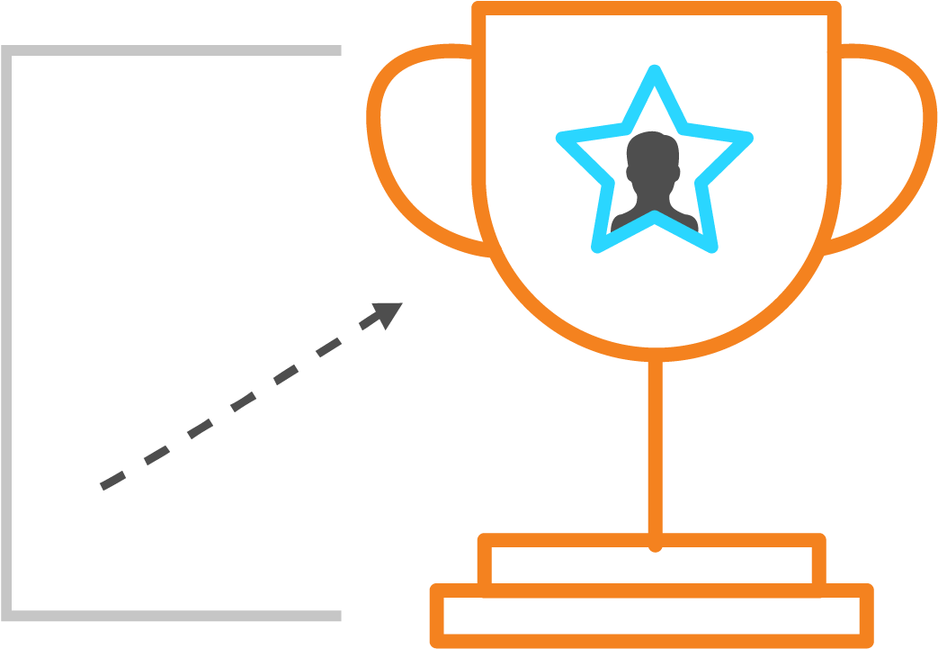 Employee Recognition - Trophy Clipart Commercial Transparent (1398x1190), Png Download