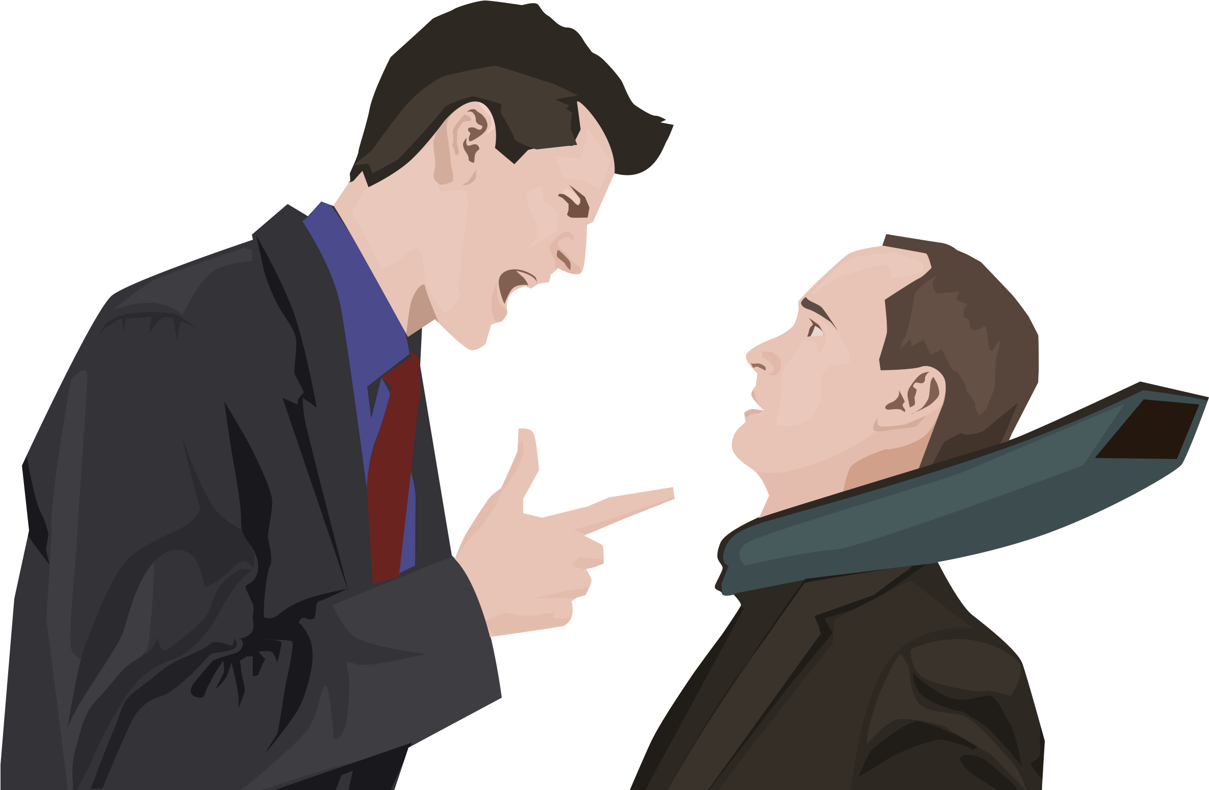 Difficult Employee (2406x1668), Png Download