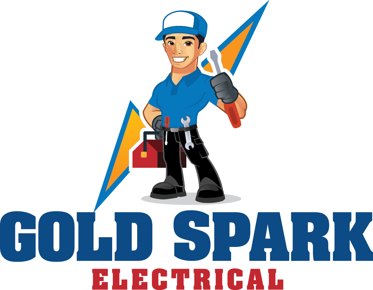 Gold Spark Electrical Ltd - Illustration (1267x983), Png Download