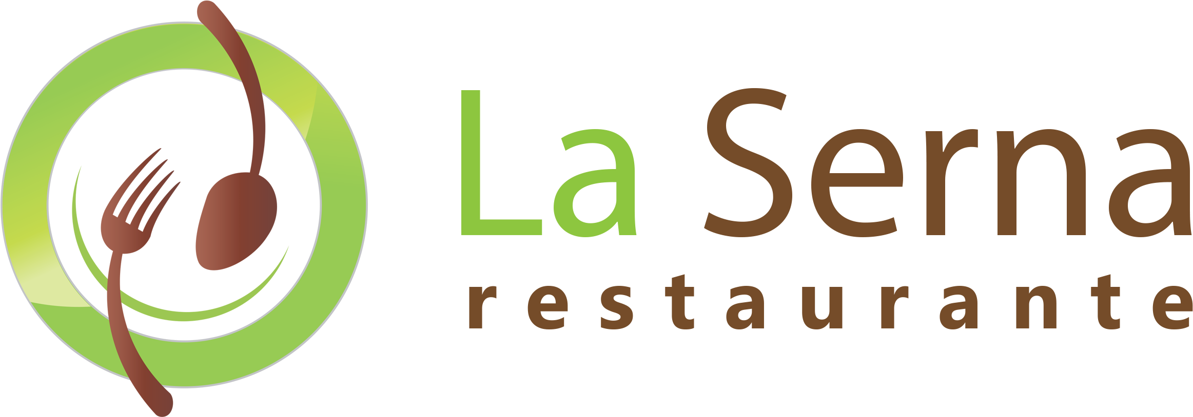 Restaurante La Serna - Nombres De Restaurantes Caseros (2419x877), Png Download