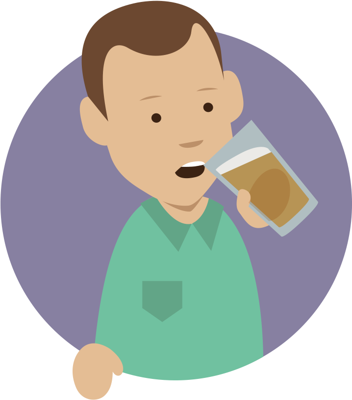 How Risky Is Your Drinking Large - Mascara Nuclear (717x830), Png Download