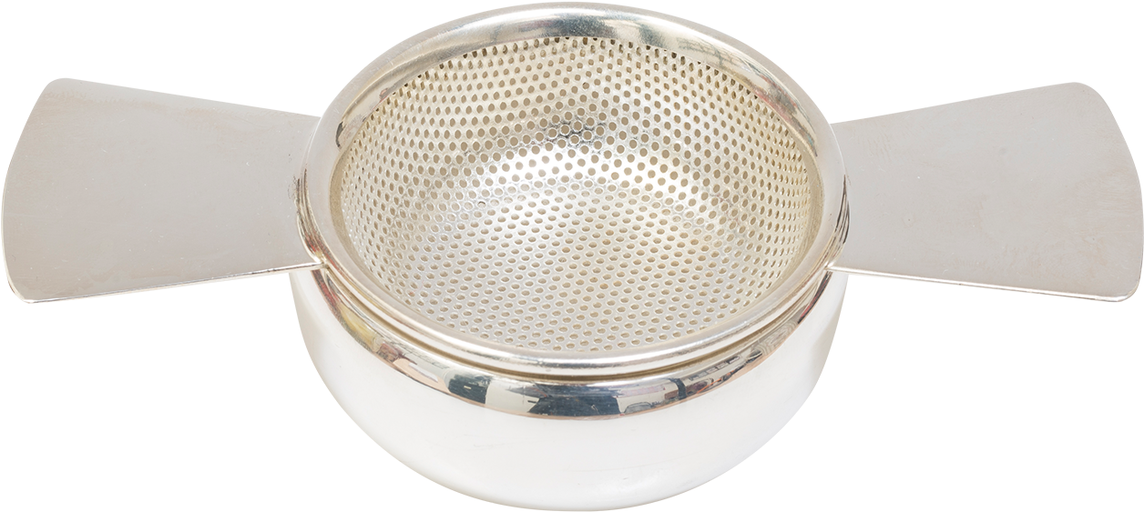 Harriets Silver Plated Tea Strainer - Tea Strainer Silver (1400x1400), Png Download