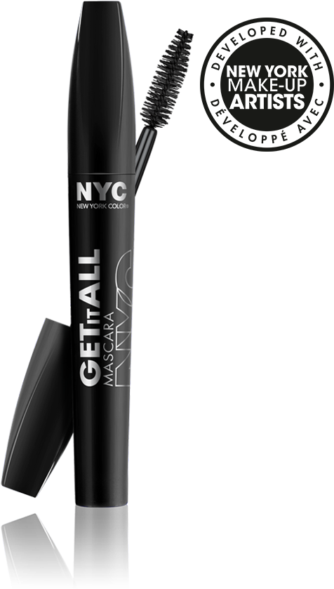 Nyc Get It All Mascara (736x858), Png Download