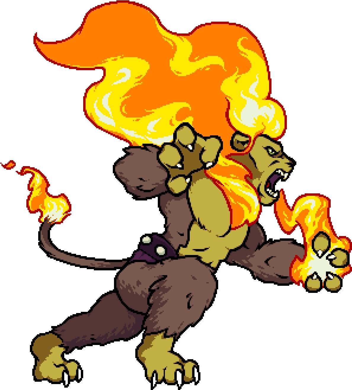 Characters - Zetterburn Rivals Of Aether (1400x1400), Png Download