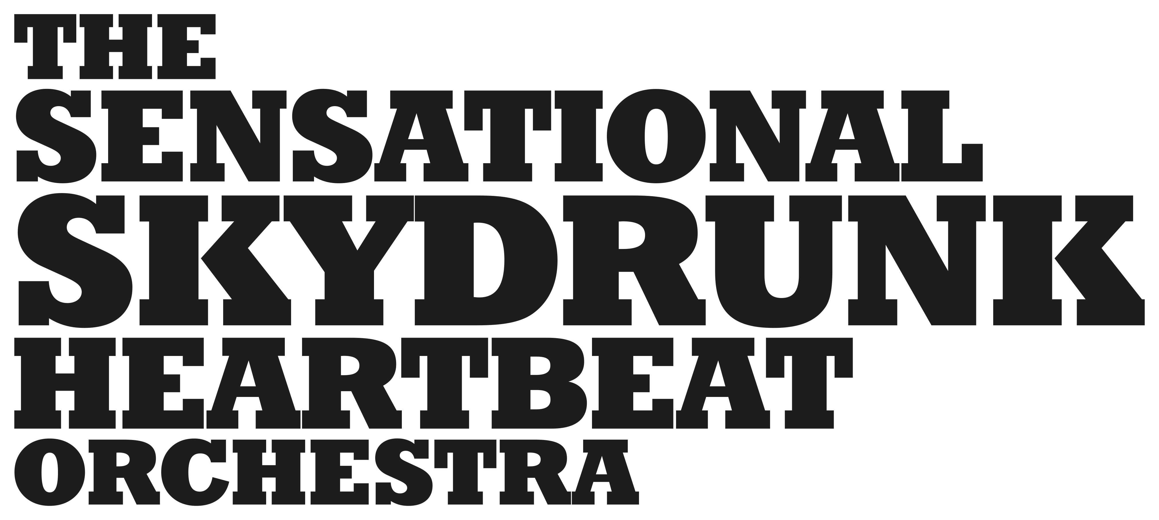 Skydrunk 2013 - Leicester Mercury (4041x1813), Png Download