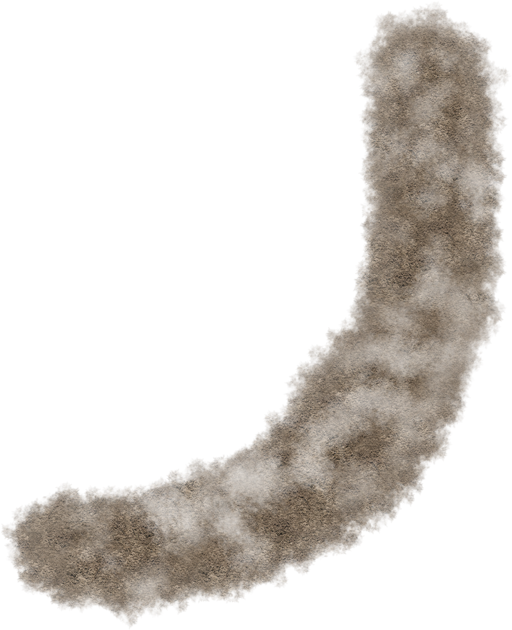 Dirt Road Curved Unused - Cat Grabs Treat (1400x1400), Png Download