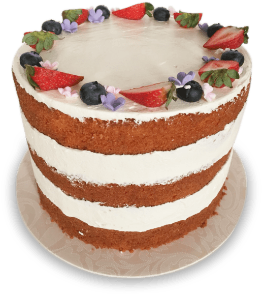 Birthday Cake (588x656), Png Download