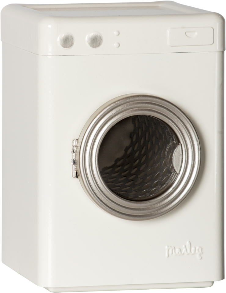 Maileg Mini Metal Washing Machine - Retro Washing Machine (1200x1200), Png Download
