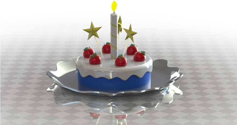Birthday Cake (960x540), Png Download