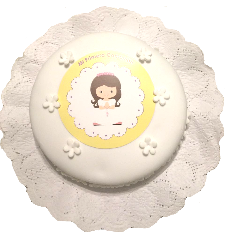 Elegí Tu Cartel O Topes Con El Diseño De Tu Estampita - Cake Decorating (960x990), Png Download