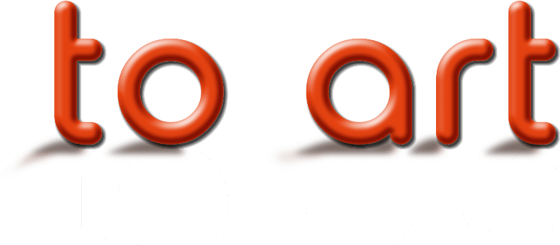 “to Art” 3d Text With Long Shadow - Circle (874x428), Png Download