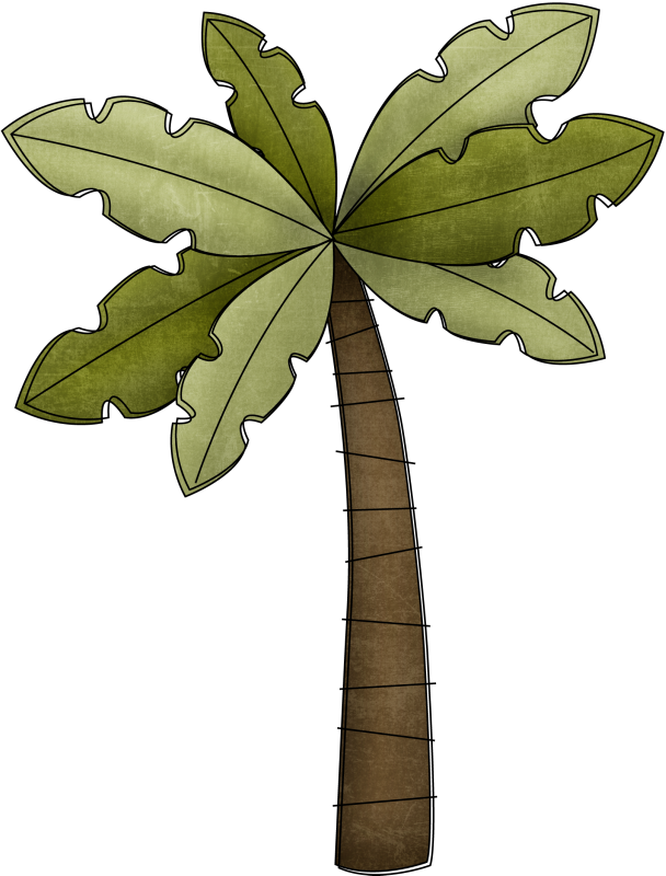 Яндекс - Фотки - Minus Palm Tree Clipart (608x800), Png Download