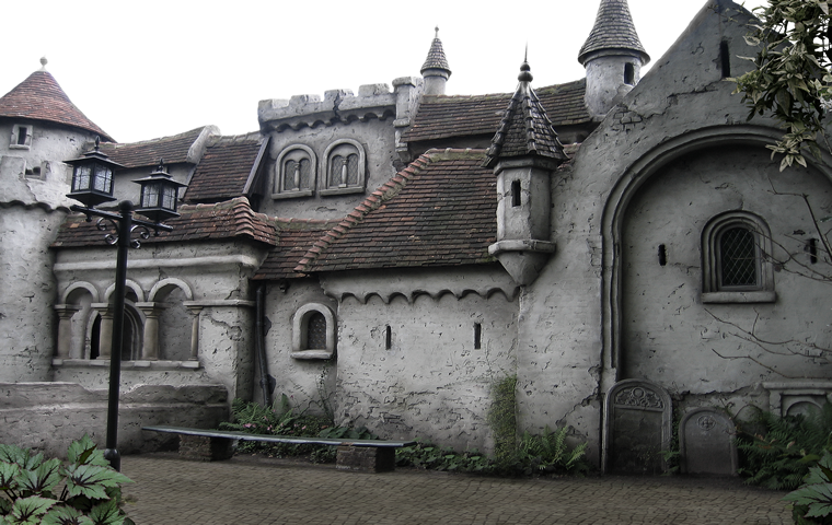 Castle-045 - House (760x480), Png Download