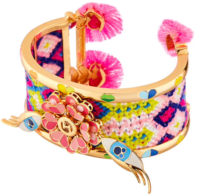 Aztec Evil Eye Handcuff 1 - Bracelet (1000x1300), Png Download