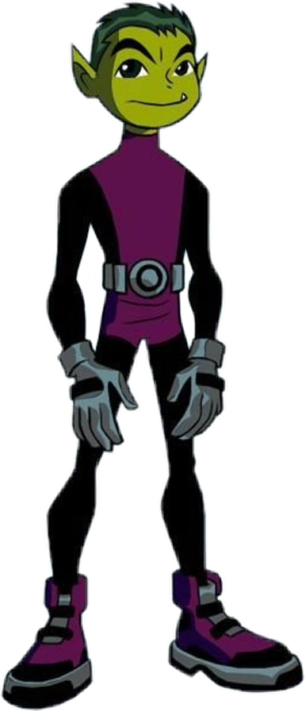 Beastboy Sticker - Beast Boy Original Teen Titans (1024x2381), Png Download