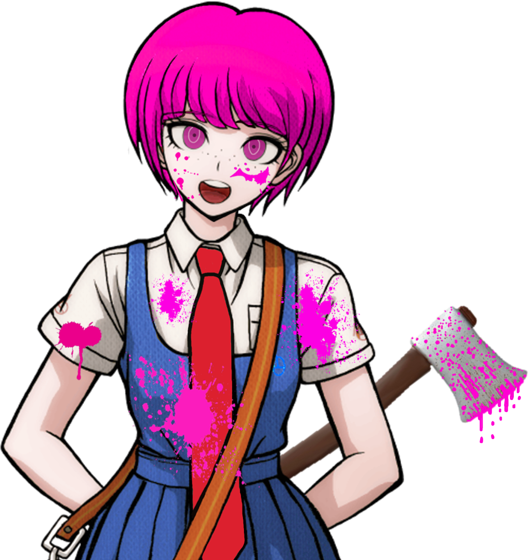 Danganronpa - Hiyoko Saionji Sprite Edit (1143x1109), Png Download